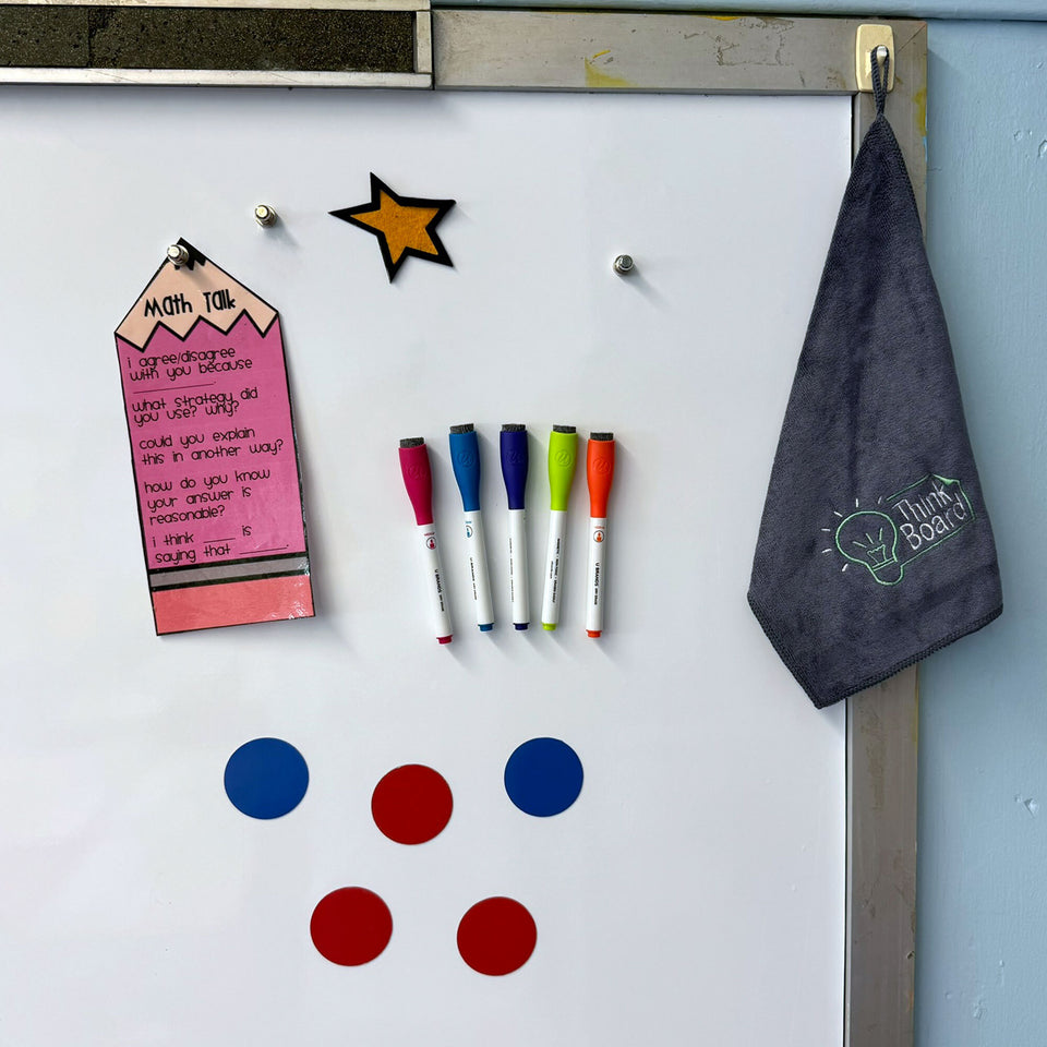 a Premium Magnetic Think Board in a classroom