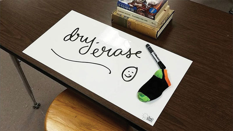 Teacher Tip: Writing with dry Erase Markers on Desks and Tables - OXBOX  TEACHING