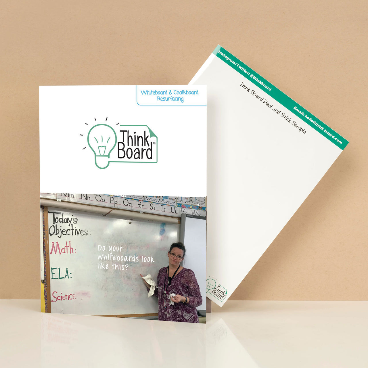 Whiteboard Resurfacing Sample Folder