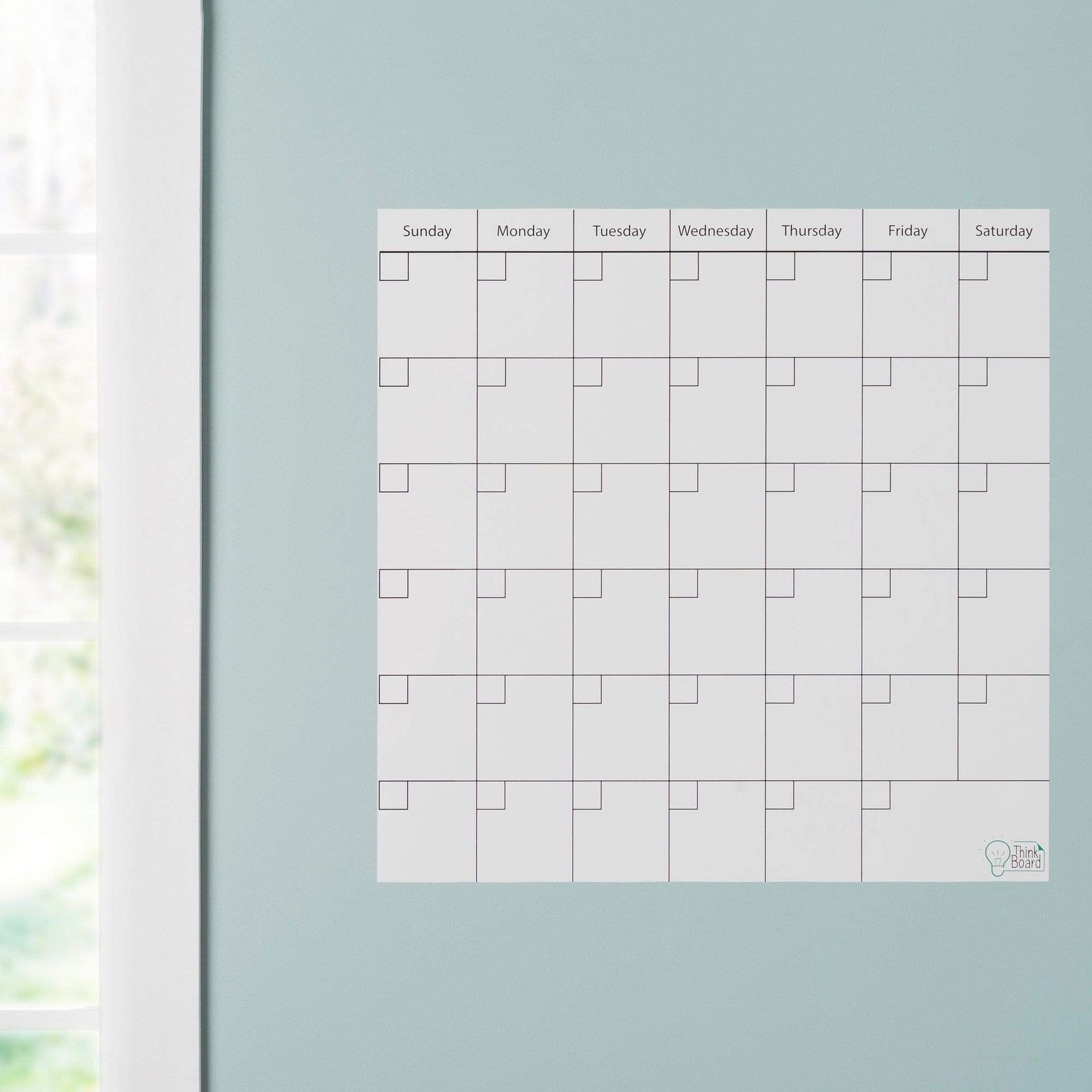 Think Board 14" x 14" / White Think Board Calendar Think Board