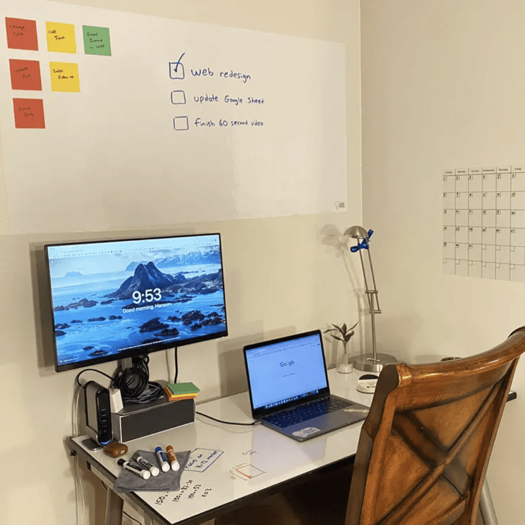 Whiteboard online at home