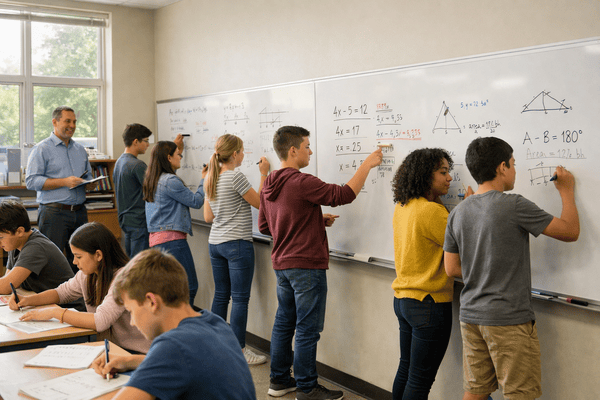 What Actually Happens When Students Work on Walls