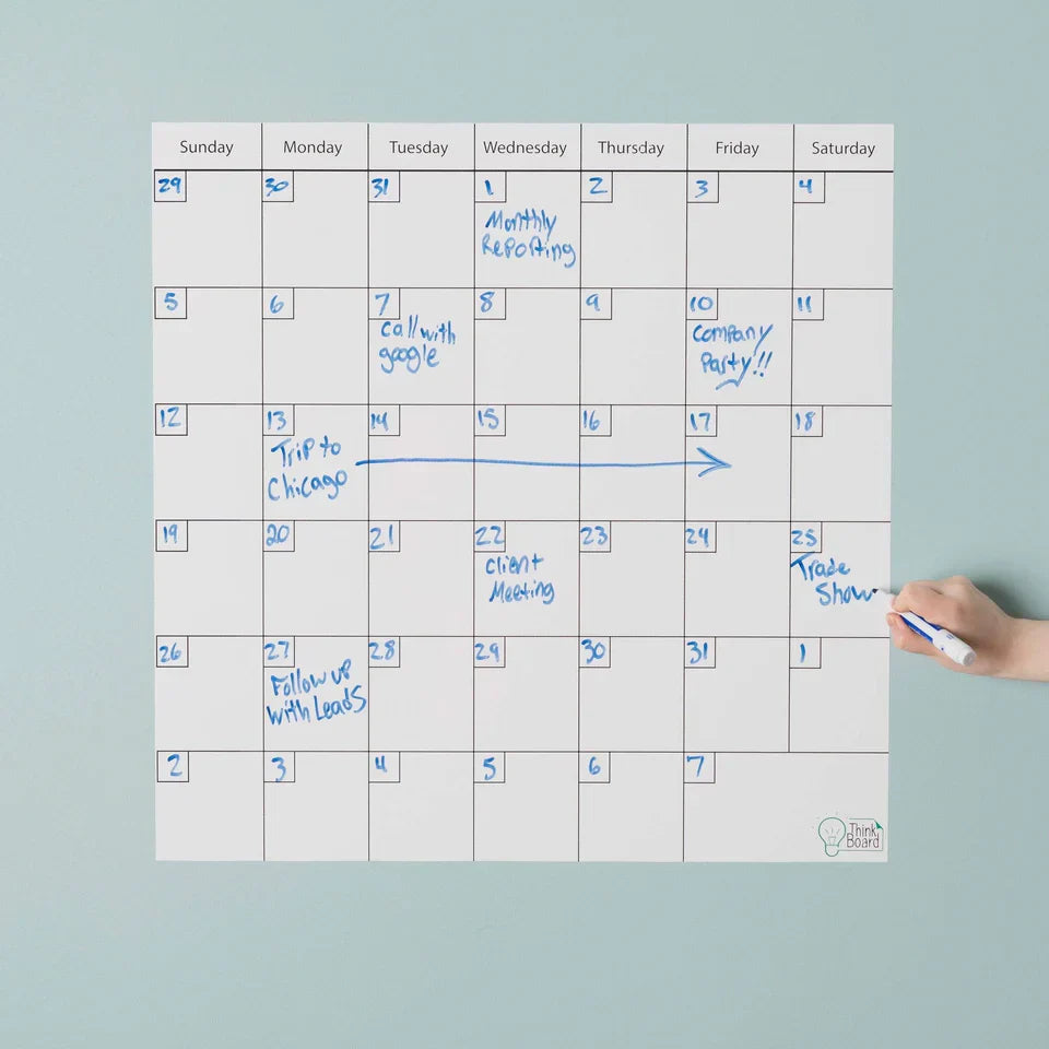 How to Manage Your Time Like a Pro with Think Board Calendar