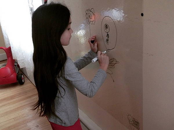 Customers using Think Board at home