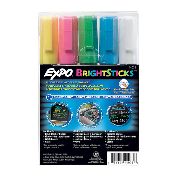 Expo Bright Sticks - Wet Erase Markers