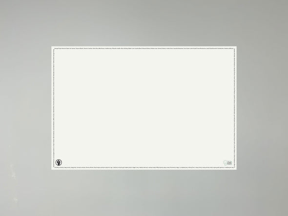 Think Board 2'x3' / White Black Lives Matter Think Board Think Board