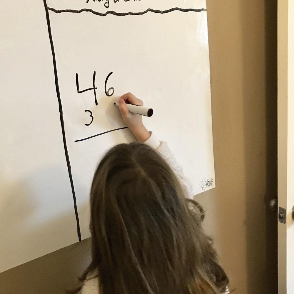 Think Board 2'x4' / White The $15 Whiteboard - Think Board Think Board
