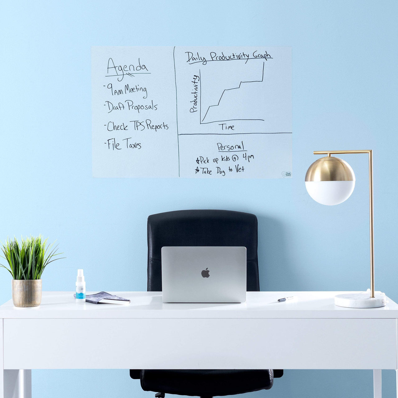 Slope™ Desk Whiteboard