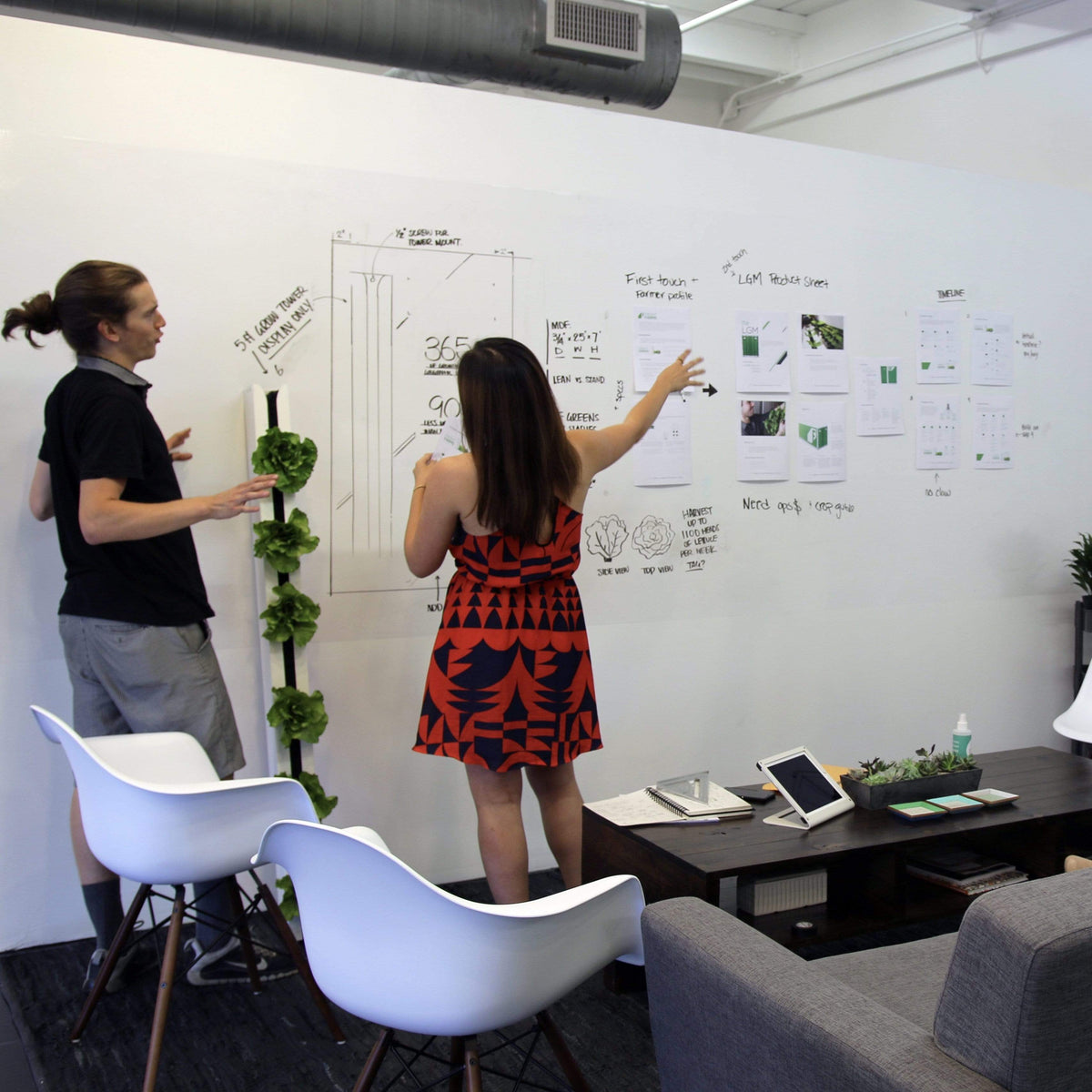 Think Display Board Premium Think Board XL Large Whiteboard | Think Board