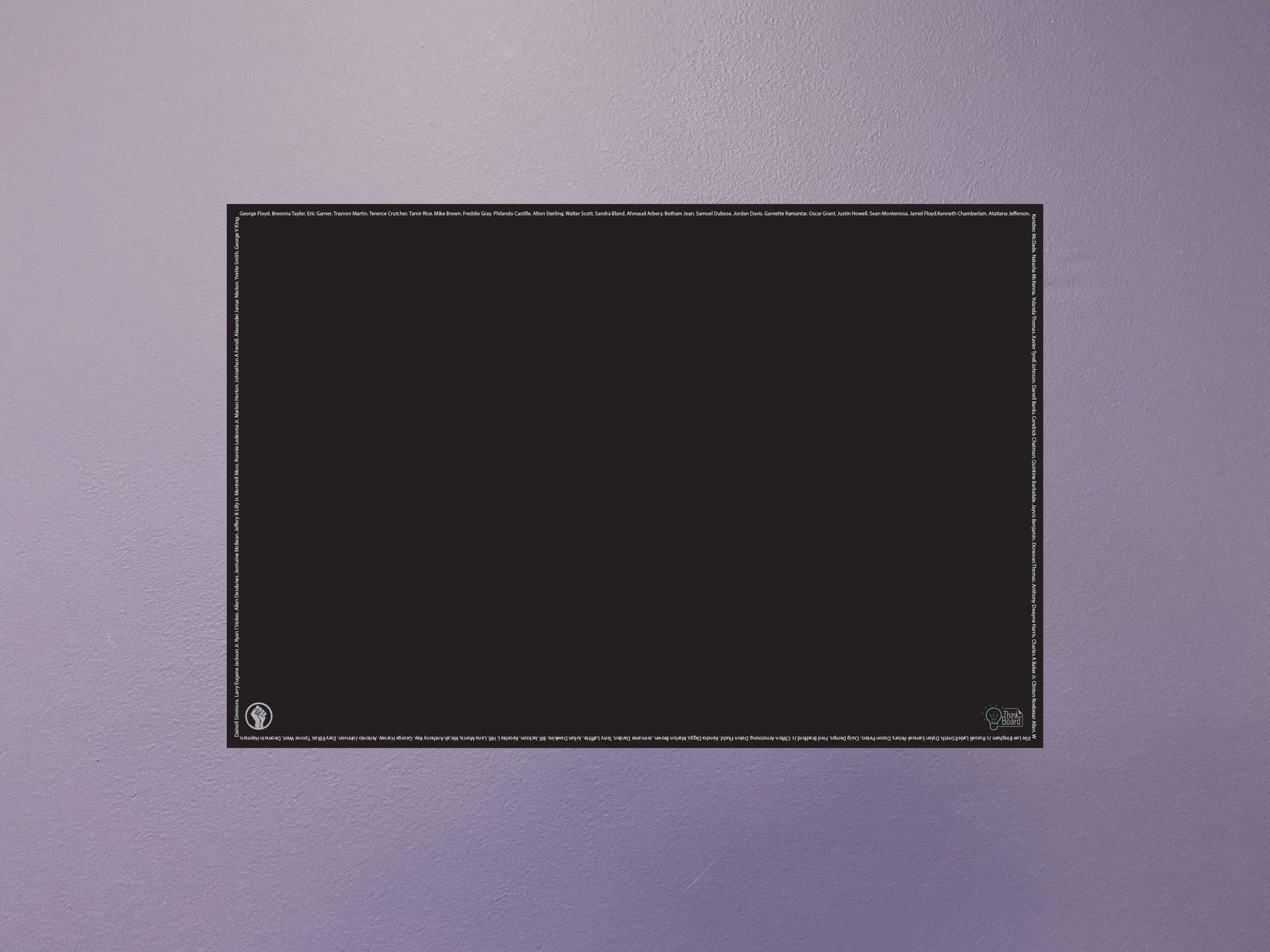 Think Board Black Lives Matter Think Board Think Board