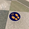 Think Board COVID Floor Graphics