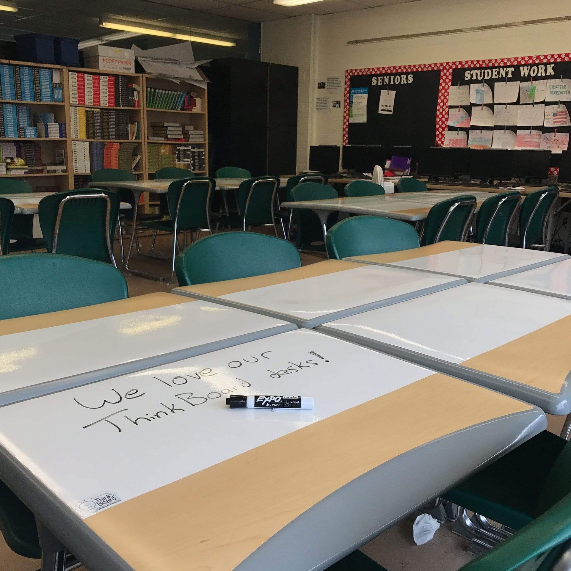 Think Board Think Board for Desks Classroom Set Think Board