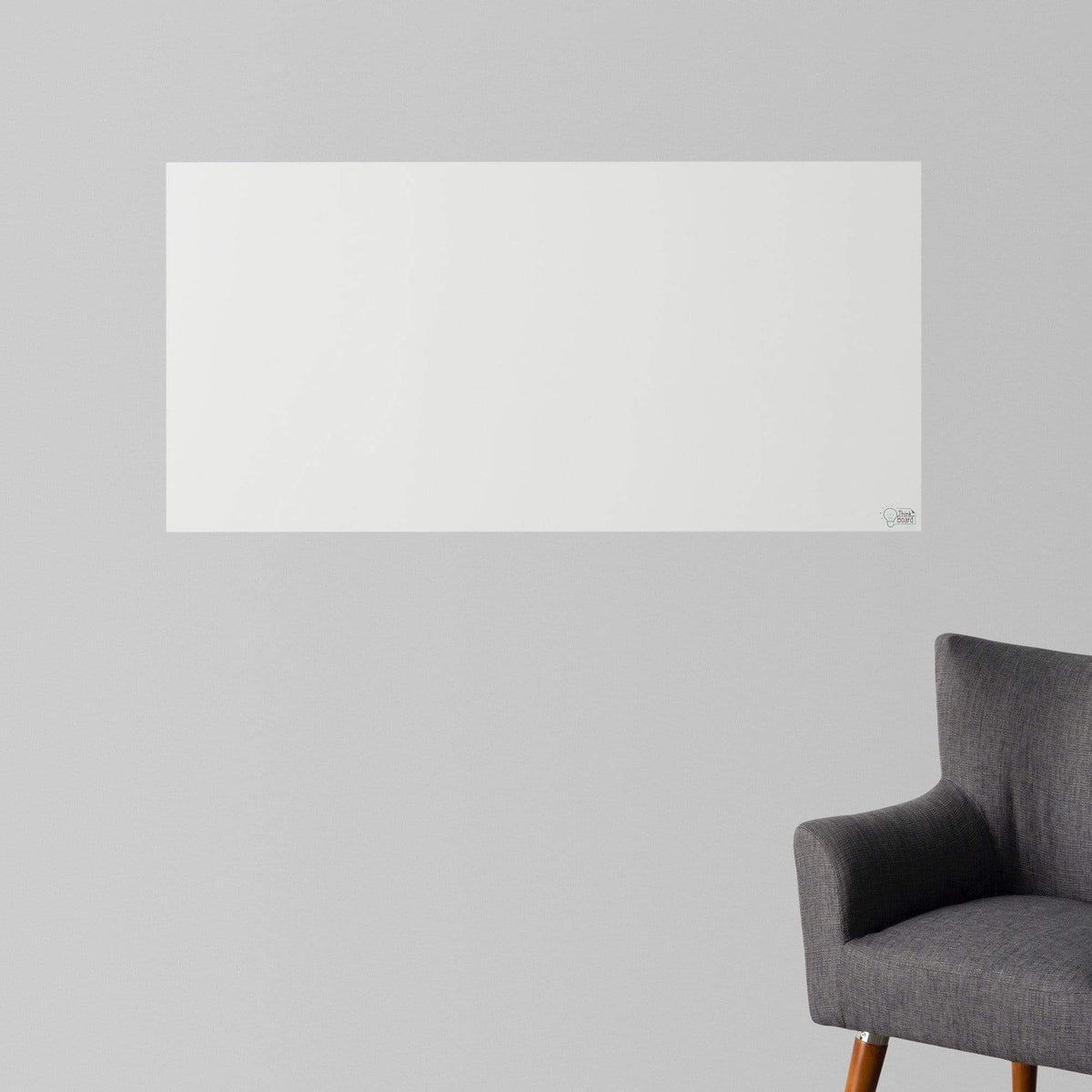Think Board Large 2'x4' Peel-and-Stick Whiteboard