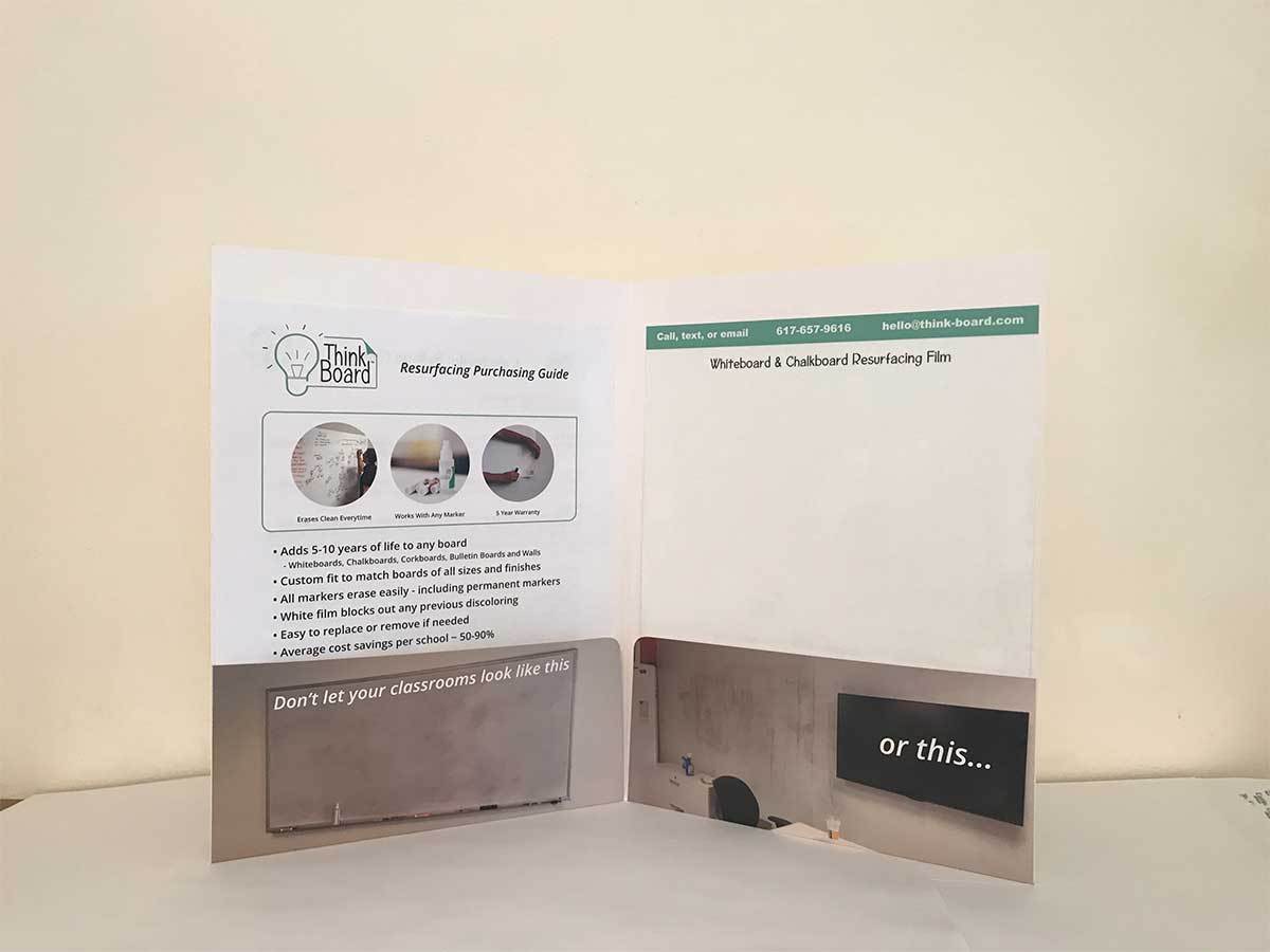 Think Board Think Board Resurfacing Sample Folder Folders