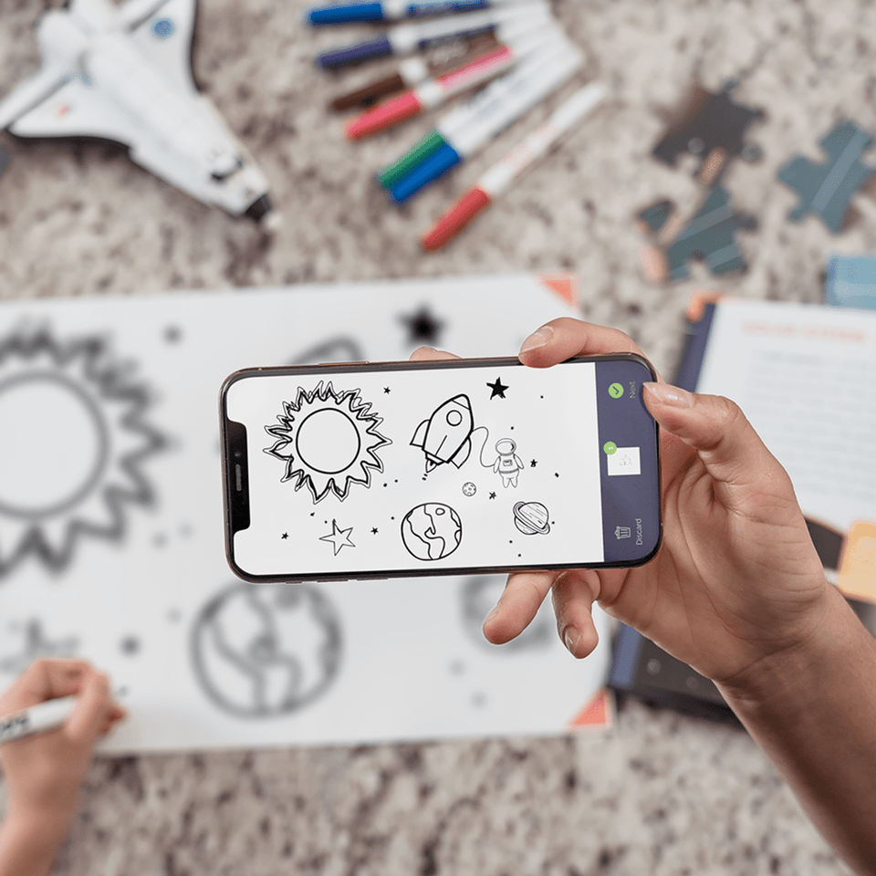 Think Board X2 - Rocketbook Think Board - Peel and Stick Whiteboard